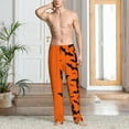 thumbnail image 2 of Kdxio Halloween Bats Print Men's Sleep Pajama Pant Lounge Pants with Pockets-Small, 2 of 6