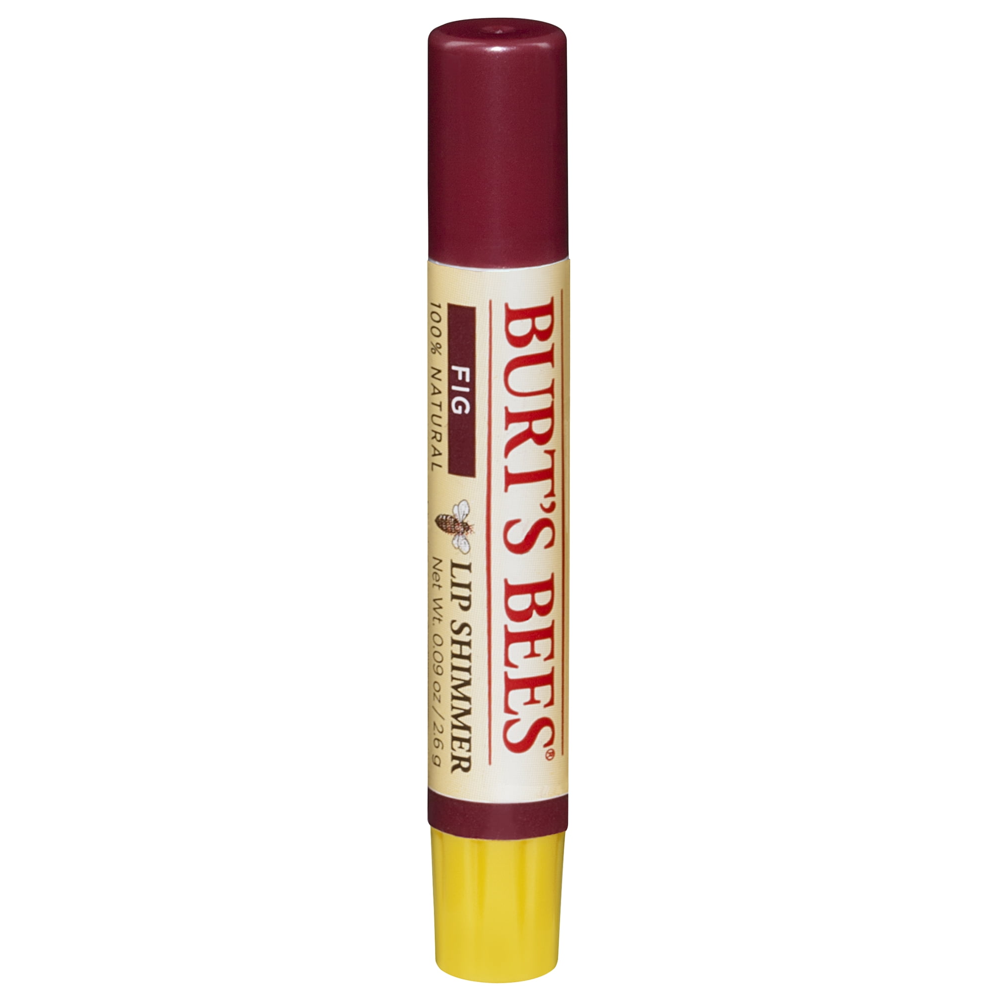 Burt's Bees 100% Natural Moisturizing Lip Shimmer, Fig, 0.9 Oz.