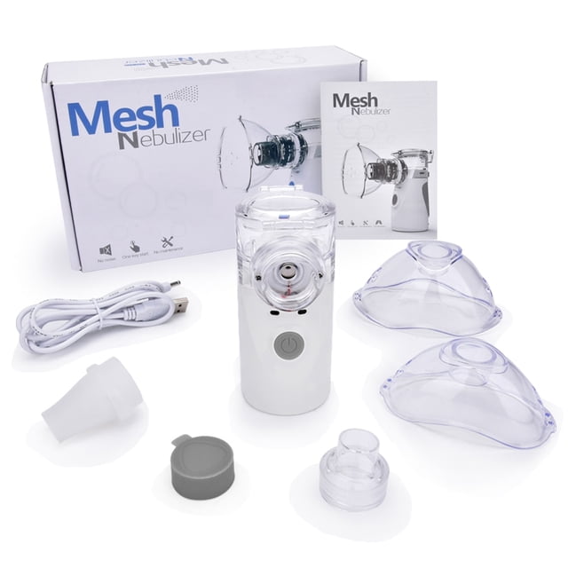 Nebulizador ultrasónico para el hogar, inhaladores portátiles, nebulizador, descarga de niebla, inhalador para asma, Mini humidificador, herramienta para el cuidado de la salud