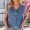 Blue, variant on EGNMCR Women's Casual Denim Vest, Sleeveless Frayed Ripped Long Denim, Jean Jacket Women's Fashion Spring Summer Sleeveless Hatless Jean Jacket/Jacket Women Coat