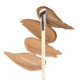 thumbnail image 1 of HALEYS Brocha correctora VEGANO + SIN CRUELDAD Madera sostenible Cerdas veganas para acabado con aerógrafo Para cremas Líquidos Polvo Sin rayas Mezcla perfecta Pulidores Suaviza con control Forma espe, 1 of 5