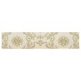 thumbnail image 3 of MKHERT flower beige Table Runner for Kitchen Wedding Party Home Decor 16x72 inch, 3 of 4