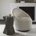 thumbnail image 3 of Uttermost Capella Polyurethane & MDF Accent Table in Charcoal Gray, 3 of 8
