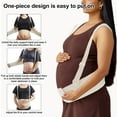 thumbnail image 5 of Unique Bargains Pregnancy Belly Band Maternity Belly Band with Adjustable Straps Belly Bands for Pregnant Women Maternity Belt Apricot Medium, 5 of 7