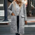 Clearance!Long Jackets for Women Solid Full Zipper Fleece Cardigan Coat