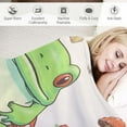 thumbnail image 3 of Nawypu Frog Blanket Frog Throw Blanket,Flannel Blanket Cozy Fuzzy Soft Throws Blanket for Couch Home Decor,Lightweight Frog Throw Blanket for Sofa Bed Traveling Camping Adults Kids Teens Gifts, 3 of 6