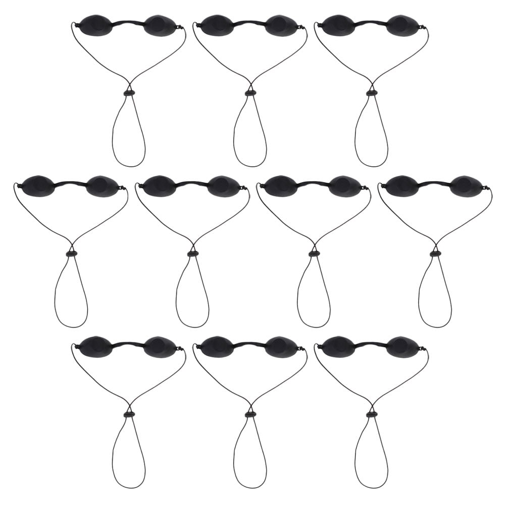 Hemoton Tanning Goggles Eye Bed Covers Glasses Sunbed Protection