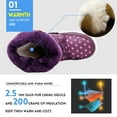 thumbnail image 5 of Ahannie Girls Warm Snow Boots,Kids Outdoor Insulated Winter Boots, 5 of 5