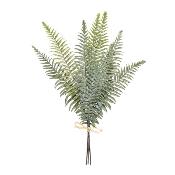 Melrose Artificial Fern Foliage Bundles- 20.5" - Green - Set of 2