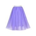 thumbnail image 6 of Girls Dress 2PC Set White Floral Lace Glitter Tulle Skirt 3/4 Sleeve 6 Years, 6 of 7