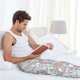 thumbnail image 5 of Balery Cute Rabbit And Heart Pantalones de pijama para hombre, pijama ultraligero, pantalón de descanso-XX-Large, 5 of 6