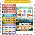 thumbnail image 2 of Freebear Libro Ocupado Para Niños Pequeños Actividades De Aprendizaje Preescolar Recursos Autismo Juguetes Sensoriales Juguetes Montessori Para 2-3 Años Juguetes De Viaje Regalos Para Niñas Y Niños 4, 2 of 5
