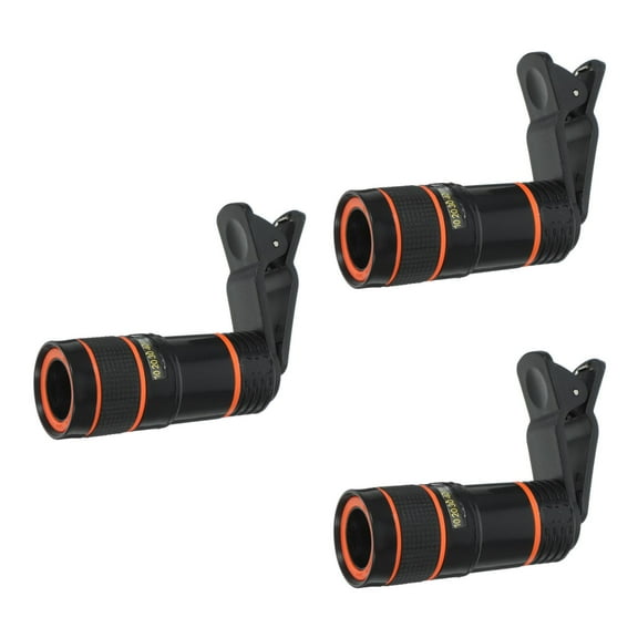 3 Sets Clip on Lens for Phone Camera X Magnification