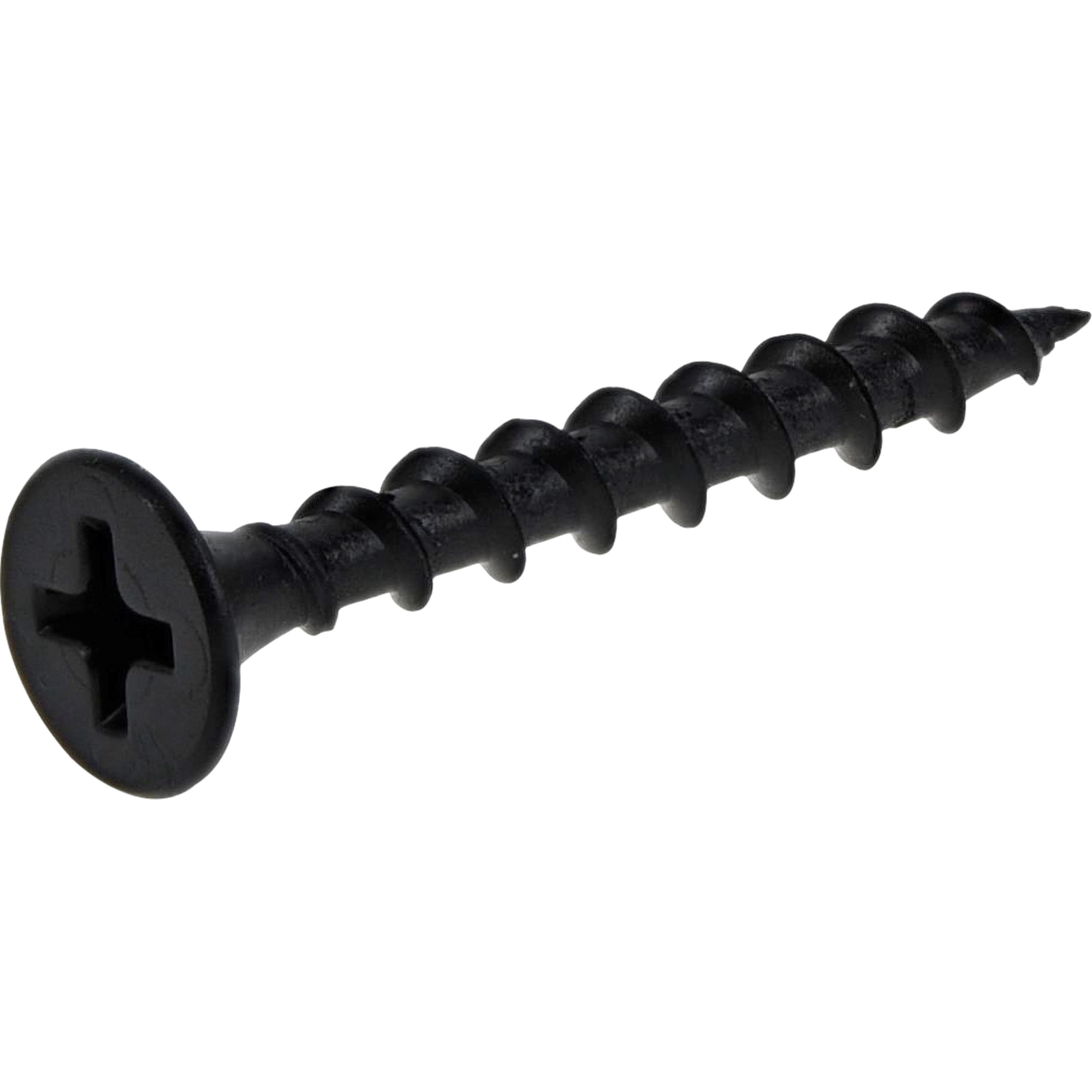 Fas-n-Tite Coarse Thread Drywall Screws, #6 x 1-1/4" Interior Screws, Phillips, 100 pack