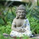 thumbnail image 3 of Adorno de resina, decoración artística, estatua de Buda, Feng Shui, artesanías para jardín al aire libre, figura de resina, decoración para el patio sureste. Sentado, 3 of 8