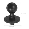 thumbnail image 2 of PENIKOKO 2pcs Tripod Accessory Bracket Aluminium Alloy Black 360-degree Rotation Photography, 2 of 8