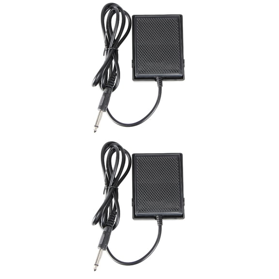 Set of 2 Power Web USB Foot Pedal Electronic Keyboard