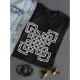 thumbnail image 3 of Geometric Celtic Art T-Shirt Women -Image by Shutterstock, Female Medium, 3 of 4