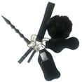 thumbnail image 1 of Safety Keychain Set Portable Faux Leather Wristlet Keychain Pendant Keychain, 1 of 4