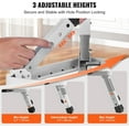 thumbnail image 2 of Step Ladder Step lbs Capacity Ergonomic Folding Steel Step Stool with Wide Slip Pedal Sturdy Step Stool for Adults Toddlers MultiUse for Household Kitchen Office RVs, 2 of 10