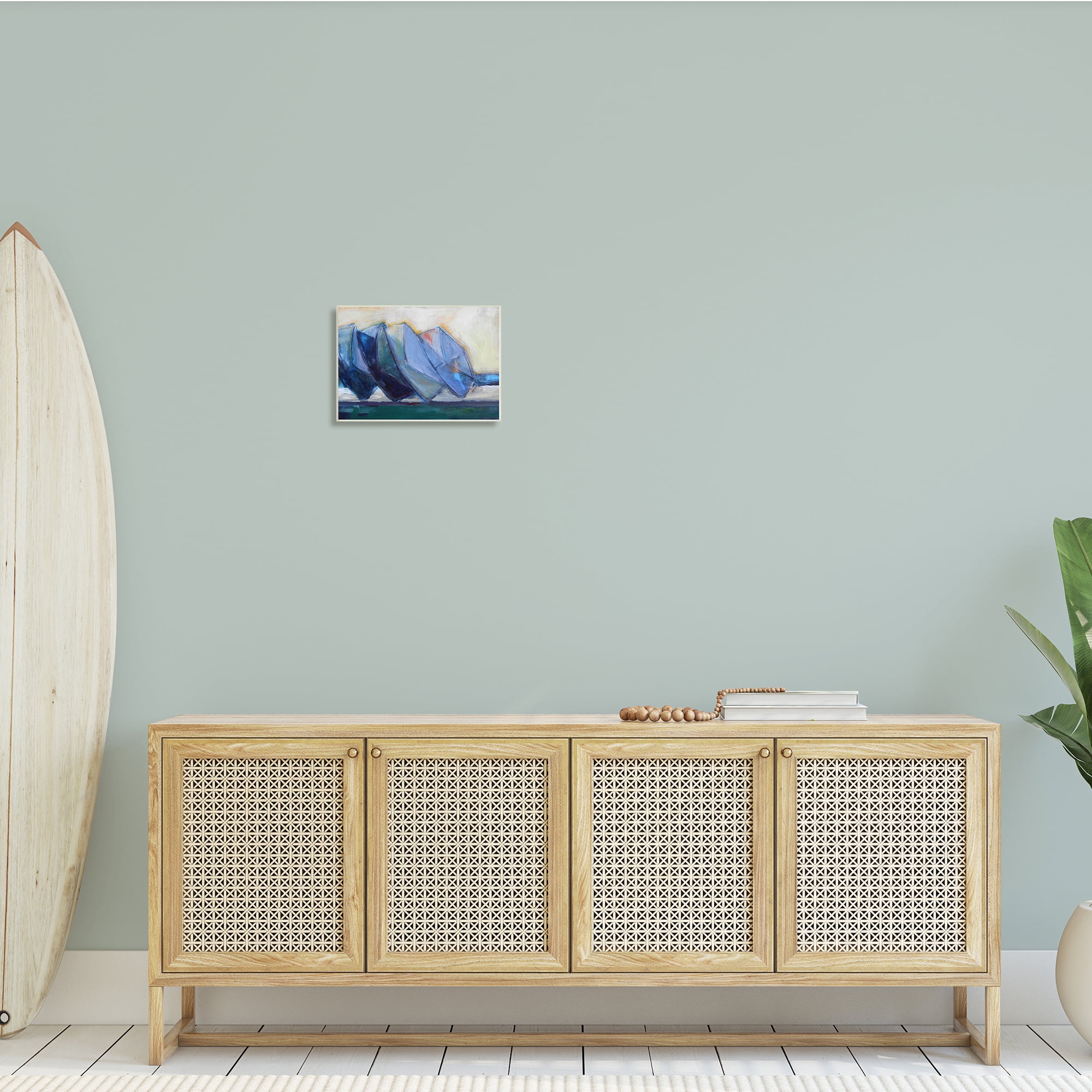 Stupell Indtries Boats Stacked at Shoreline Abstract Beach Still Life,15 x 10,Design by Snne Marie