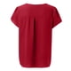 thumbnail image 3 of 2025 Top túnica de manga corta con cuello en V de gasa para mujer, ideal para leggings - Mezcla ligera de rayón, tallas S-XXL, 3 of 3