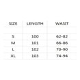 thumbnail image 2 of Women Rave Chaps Buckles Bottomless Pants High Waist Wide Leg Belted Cargo Trousers, 2 of 9