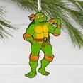 thumbnail image 5 of Hallmark Teenage Mutant Ninja Turtles Michelangelo Christmas Ornament, Metal, 5 of 6