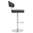 thumbnail image 5 of TOV Furniture Cosmo Grey Steel Barstool, 5 of 7