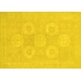 thumbnail image 1 of Ahgly Company Indoor Rectangle Oriental Yellow Traditional Area Rugs, 8' x 10', 1 of 4