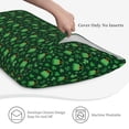 thumbnail image 4 of Yiaed Happy St. Patrick's Day Microfiber Queen Pillow Cases,Pillowcases with Envelope Closure, Wrinkle, Fade and Stain Resistant Pillow Covers, 20x36in（No pillow core）, 4 of 7