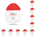 thumbnail image 1 of Injueey Vajilla pequeña de Feliz Navidad, cubertería, tenedor, cuchara, tapa, artesanía casera, decoración de mesa, decoración de Papá Noel Type1 NO1 Injueey CBP183268, 1 of 6