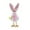 A67 Light Pink 10.6inx10.6in, variant on Featherly Spring Easter Fabric Bird Easter Decoration Doll Cartoon Bird Tabletop Decoration Easter Atmosphere Layout Props Desktop Ornament 10.6"X10.6" Easter Decorations