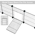 thumbnail image 4 of Corral Para Mascotas LANGXUN DIY con Puerta y Estera Impermeable para Animales Pequeños, 4 of 8