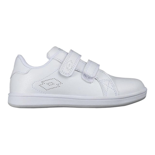 Tenis Lotto Lukario Velcro para Niños UNISEX 17 A 22. H5249 blanco 21 Lotto LUKARIO H5249