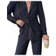 thumbnail image 5 of VISgogo - Conjunto de camisa y pantalones plisados de manga larga con botones y pantalones para mujer VISgogo moda, 5 of 9