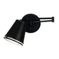 thumbnail image 2 of Metro Wall Swing Arm Lamp with Bronze Finish, 2 of 8