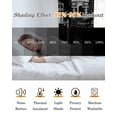 thumbnail image 5 of Eiffel Tower Blackout Curtains for Bedroom/Living Room, Thermal Insulated Kitchen Curtains, Vintage France Romantic European Paris City Art Grommet Darkening Window Treatment Drapes 52"x84"x2, 5 of 8