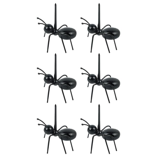 6 Uds. De Tenedores Para Aperitivos De Animales, Bebidas, Palillos De Dientes Para Pasteles, Ensaladas Y Pasteles Sunnimix palillo de fruta