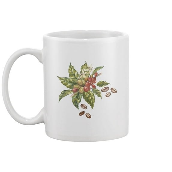 Red Coffee Arabica Beans Mug -Image by Shutterstock