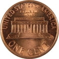 thumbnail image 2 of 1991 D Lincoln Memorial Cent BU Uncirculated Penny 1c Coin, 2 of 4