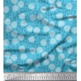 thumbnail image 1 of Soimoi Rayon Fabric Leaves & Floral Artistic Fabric Prints By Yard 42 Inch Wide, 1 of 3