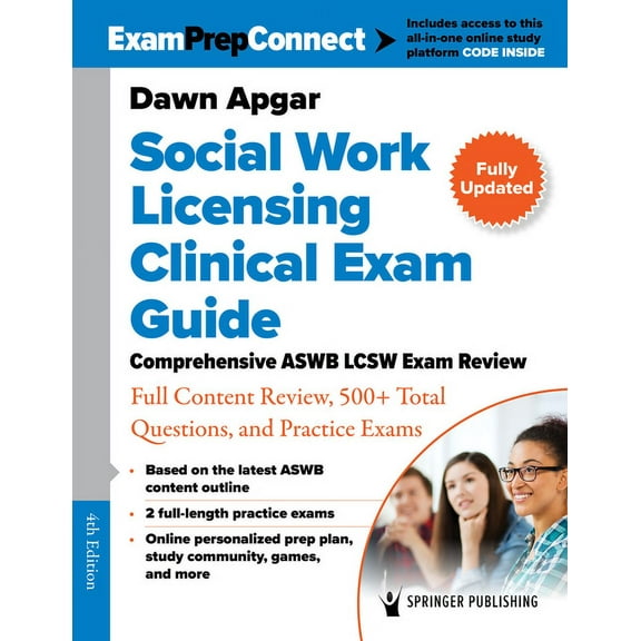 Social Work Licensing Clinical Exam Guide: Comprehensive ASWB Lcsw Exam Review with Full Content Review, 500  Total Ques, (Paperback)