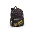 thumbnail image 3 of Justice™ Brand Girls Printed Nylon Multi Compartment Backpack 17” Backpack with Texture Rubber Embossed Keychain, 3 of 4