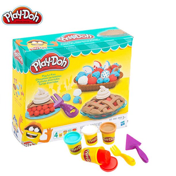 Juego de moldes Doh coloridos de Hasbro para niños, Torre de barro con diamantes de imitación, Tornado, helado, Squishy, masa de goma, herramientas blandas, Juguetes zhangyuxiang LED