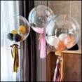 thumbnail image 2 of Globos 50 paquetes yeacher 24 pulgadas estilo helio transparente burbuja, 2 of 7