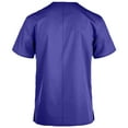 thumbnail image 2 of Panda Uniform by HeedFit Women's V-Neck Scrub Top – Two Patch Pockets, XXS, Royal, 2 of 4