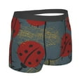 thumbnail image 4 of Uemuo Ladybug Pattern Men's Boxer Briefs,Trunk Anti-Chafing,Comfortable, Durable, and Stylish Underwear-Large, 4 of 9