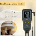 thumbnail image 4 of Digiten DTC101 Plastic Rectangle Green LED Digital Temperature Controller Thermostat, 4 of 8