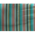 thumbnail image 3 of oneOone Georgette Viscose Fabric Multicolor Stripe Printed Craft Fabric BTY 42 Inch Wide, 3 of 3